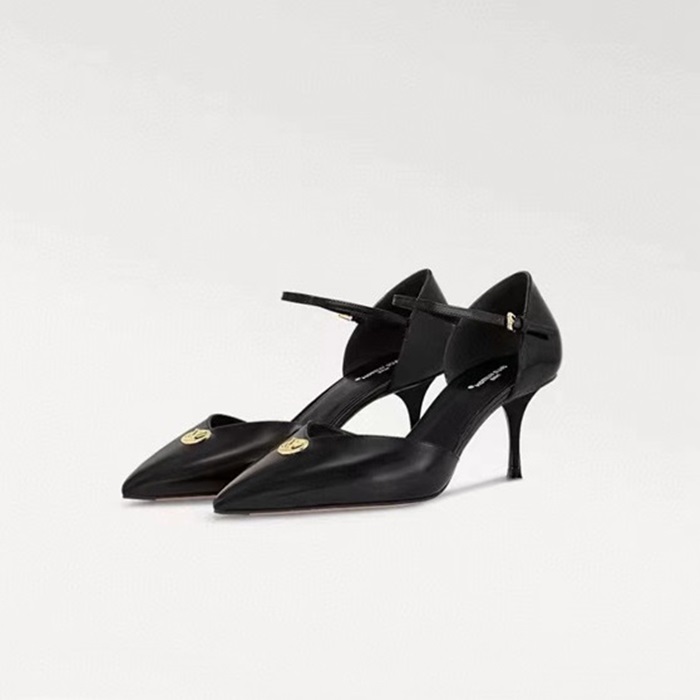 루이비통 여성 블랙 펌프스 - Louis vuitton Womens Black Pumps - lvs7959x
