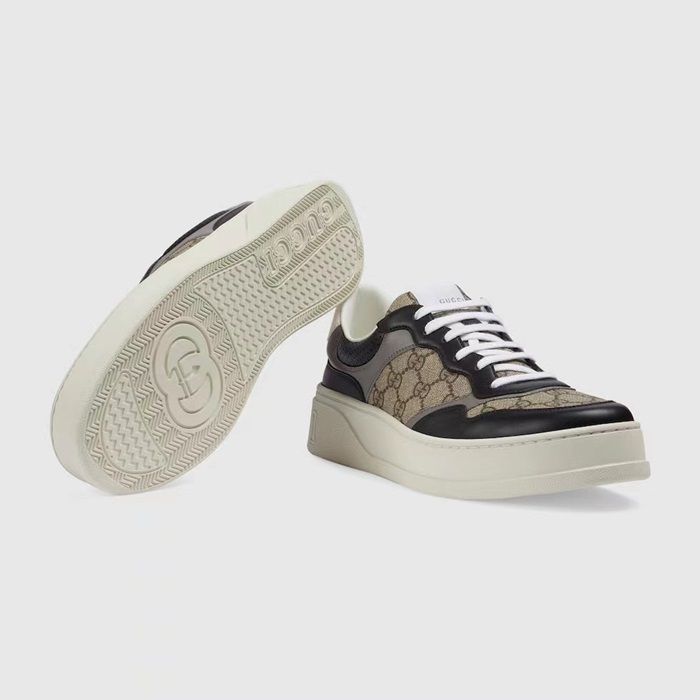 구찌 남/녀 블랙 스니커즈 - Gucci Unisex Black Sneakers - gus5633x