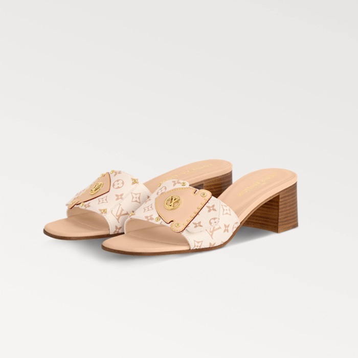 루이비통 여성 프레임 뮬 - Louis vuitton Womens Frame Mules - lvs7950x