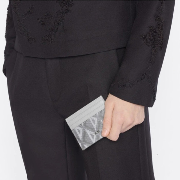 디올 남성 그레이 카드 지갑 - Dior Mens Gray Card Wallets - di5375x