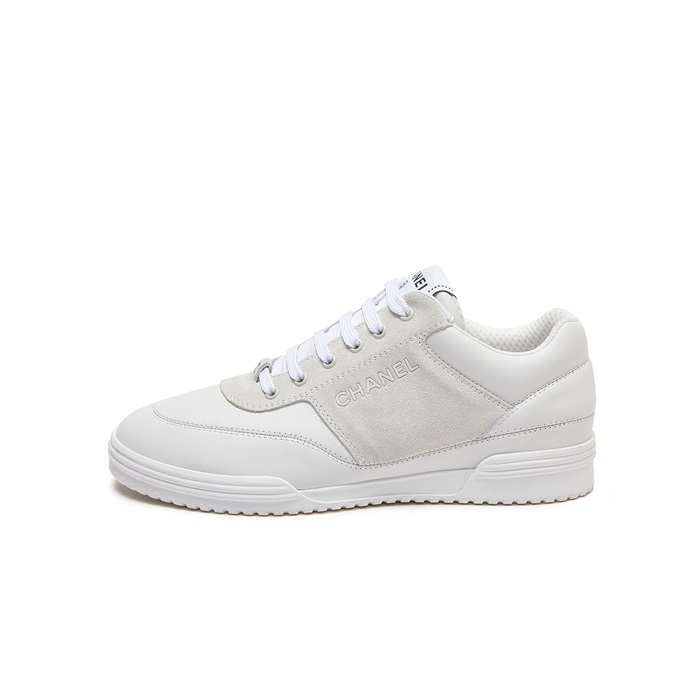샤넬 여성 화이트 스니커즈 - Chanel Womens White Sneakers - chs7374x