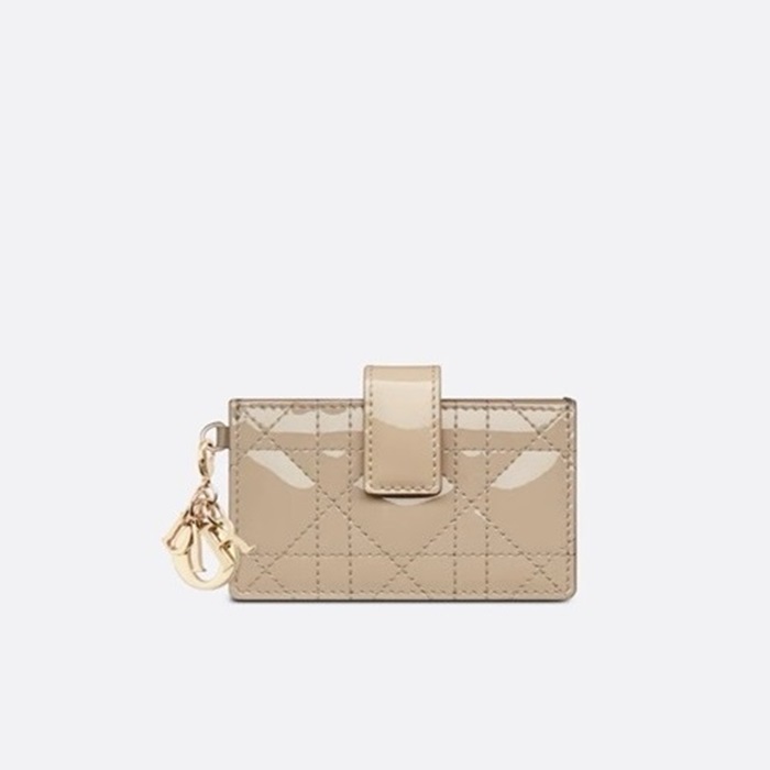 디올 여성 베이지 카드 지갑 - Dior Womens Beige Jasmine Wallet - diw7181x