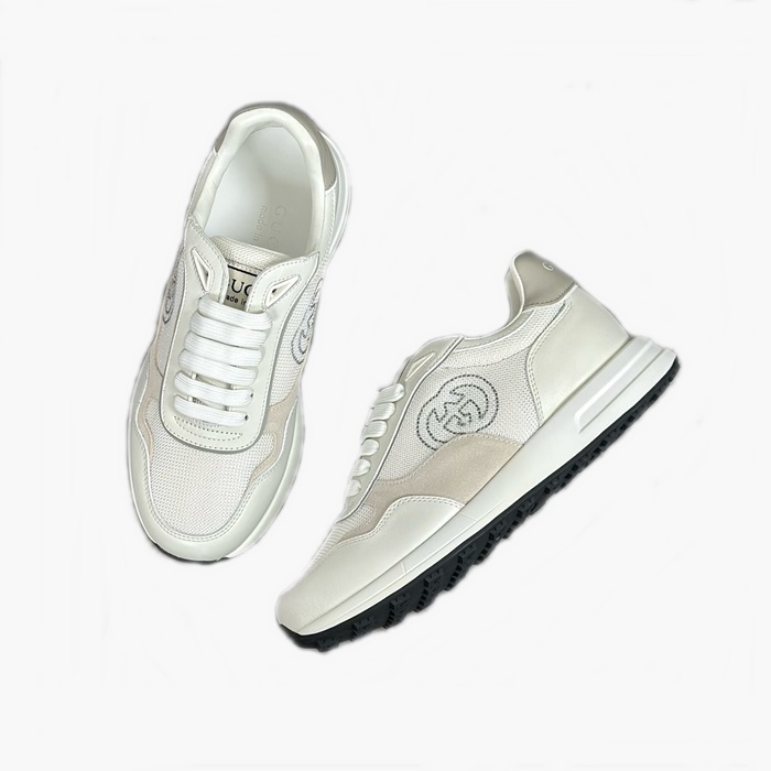 구찌 남성 그레이 스니커즈 - Gucci Mens Gray Sneakers - gus7846x