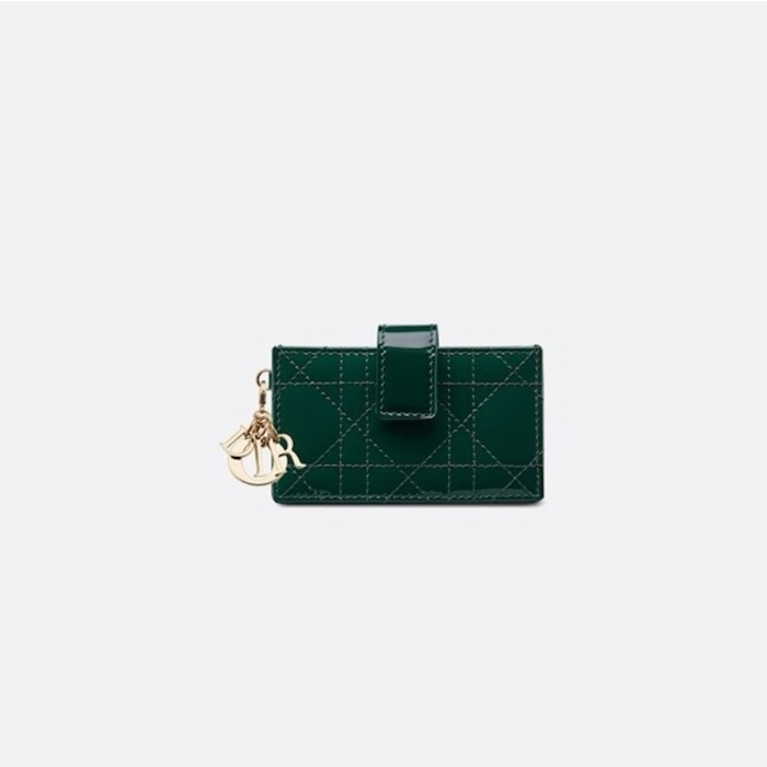 디올 여성 그린 카드 지갑 - Dior Womens Green Card Wallets - diw7037x
