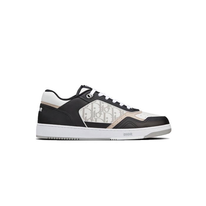 디올 남성 B27 로우탑 블랙/화이트/베이지 스니커즈 【매장-170만원대】 - Dior Mens Black Sneakers - di5723x