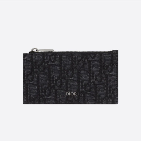 디올 남성 블랙 카드 지갑 - Dior Mens Black Card Wallets - di5387x