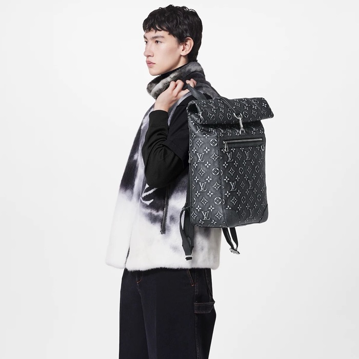 루이비통 남성 롤 탑 백팩 M21359 - Louis vuitton Mens Roll Top Backpack 