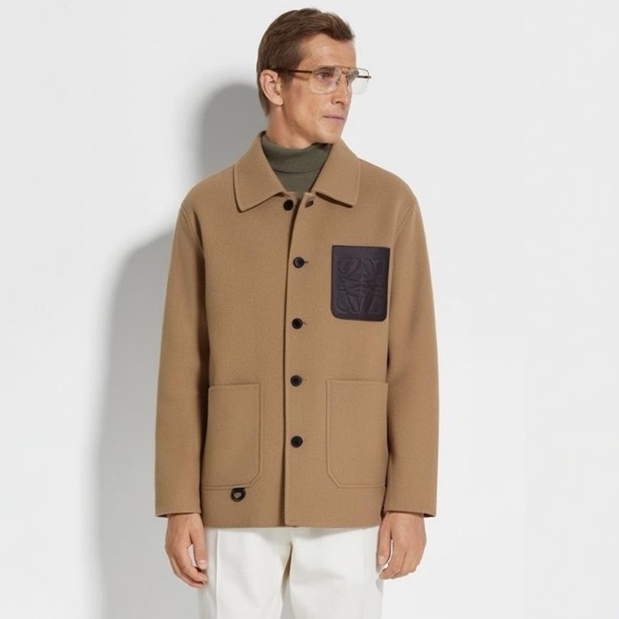 로에베 남성 베이직 재킷 - Loewe Mens Basic Jacket - loc9079x