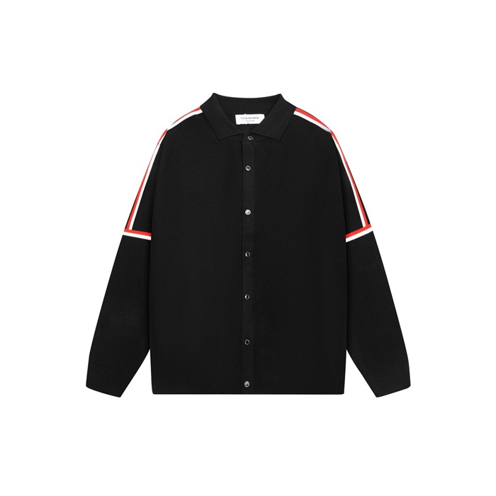 톰브라운 남성 폴로 니트 - Thom Browne Mens Polo Knitwear - thc7079x