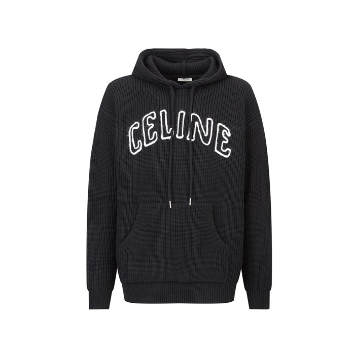 셀린느 남성 후드 니트웨어 - Celine Mens Hood Knitwear - cec7567x