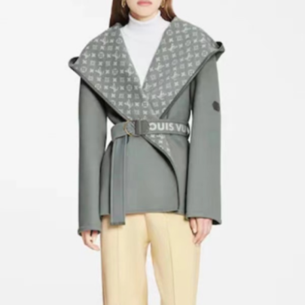 루이비통 여성 그레이 코트 - Louis vuitton Womens Gray Coats - lv7021x