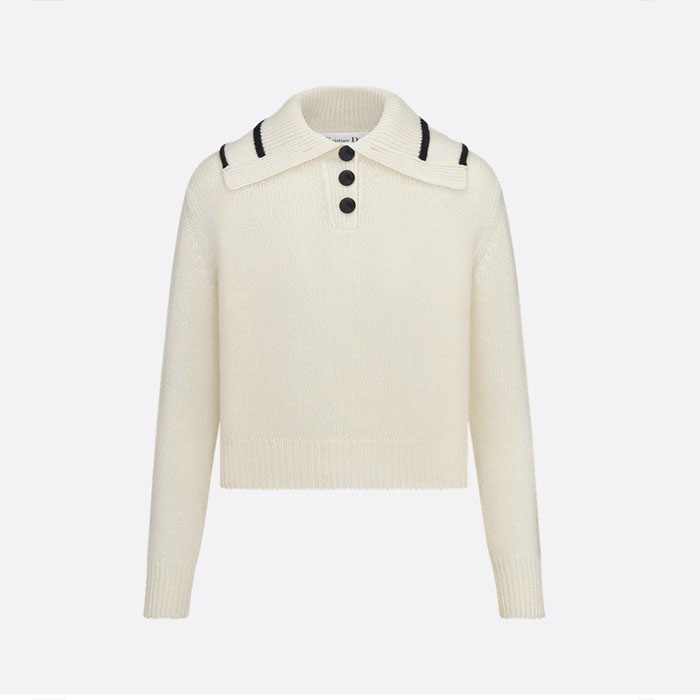 디올 여성 폴로 스웨터 - Dior Womens Polo Sweater - dic9797x