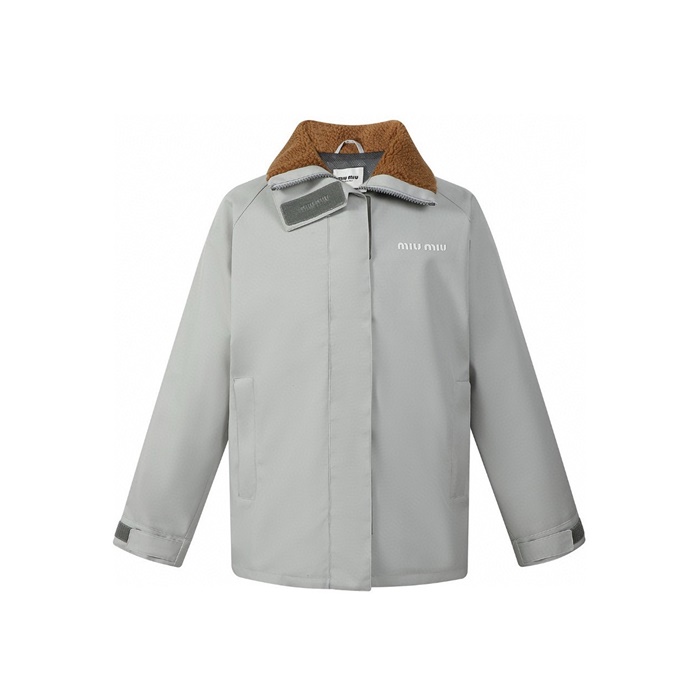 미우미우 남/녀 방풍 자켓 - Miumiu Unisex Windproof Jacket - miu7906x
