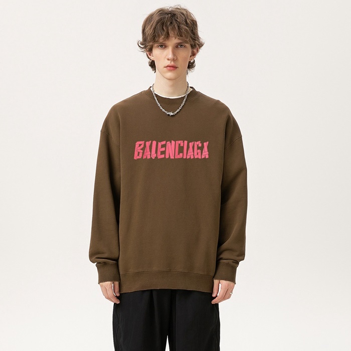 발렌시아가 남성 라운드 맨투맨 - Balenciaga Mens Round Tshirt - bac7088x