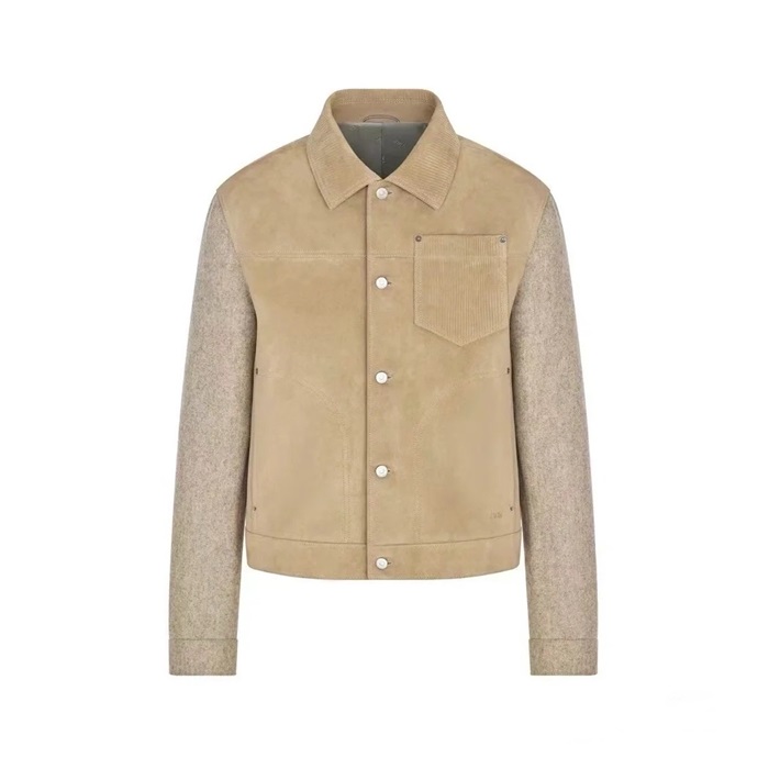 디올 남성 베이지 자켓 - Dior Mens Beige Jackets - dic9134x