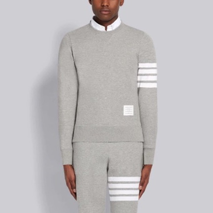 톰브라운 남성 라운드 맨투맨 - Thom Browne Mens Round Tshirts - thc7329x