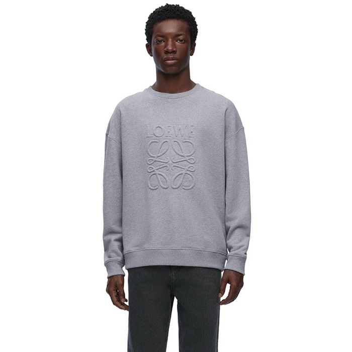 로에베 남성 라운드 맨투맨 - Loewe Mens Round Tshirts - loc9356x