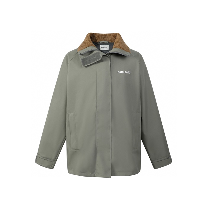 미우미우 남/녀 방풍 자켓 - Miumiu Unisex Windproof Jacket - miu7906x