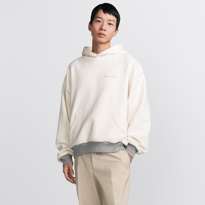 디올 남성 블랙 후드티 - Dior Mens Black Hoodie - dic9783x