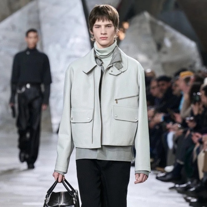 에르메스 남성 가죽 자켓 - Hermes Mens Leather Jacket - hec7680x
