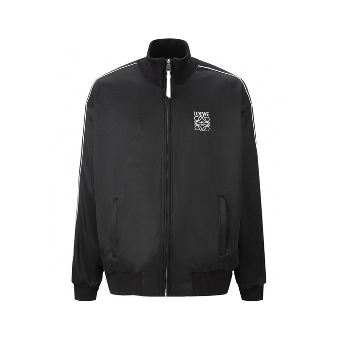로에베 남성 블랙 재킷 - Loewe Mens Black Jacket - loc9773x