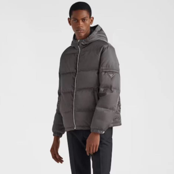 프라다 남성 그레이 다운 패딩 - Prada Mens GrayDown Padding - pr7862x