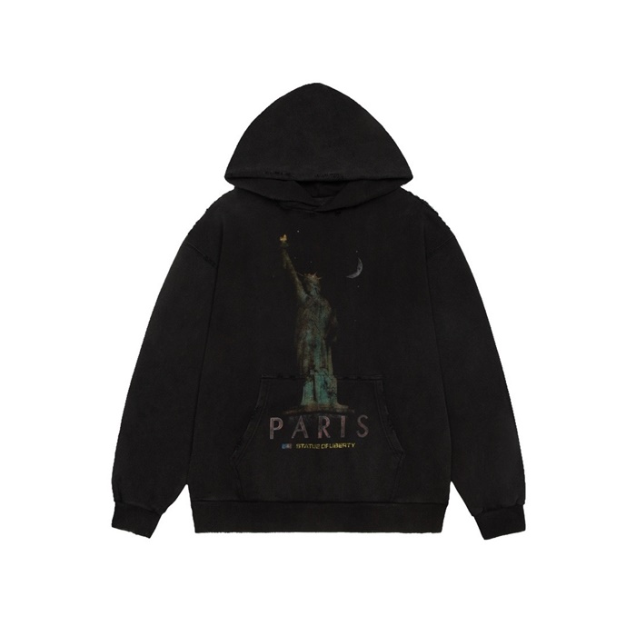 발렌시아가 남성 오버핏 후드티 - Balenciaga Mens Over Size Hoodie - bac7662x