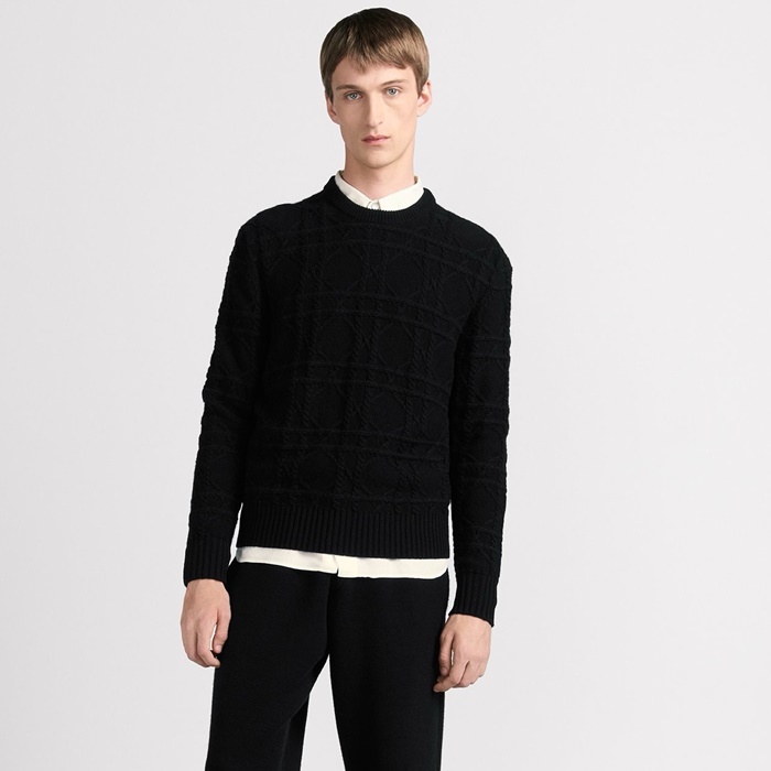 디올 남성 라운드 스웨터 - Dior Mens Round Sweater - dic9395x