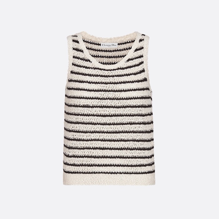 디올 여성 라운드 나시 - Dior Womens Round Sleeveless - mic9837x