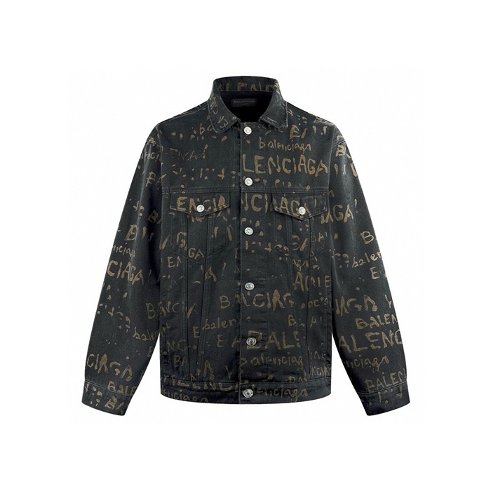 발렌시아가 남성 데님 재킷 - Balenciaga Mens Denim Jacket - bac7043x