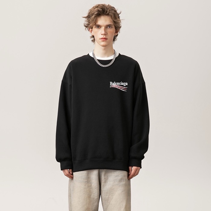 발렌시아가 남성 라운드 맨투맨 - Balenciaga Mens Round Tshirt - bac7092x