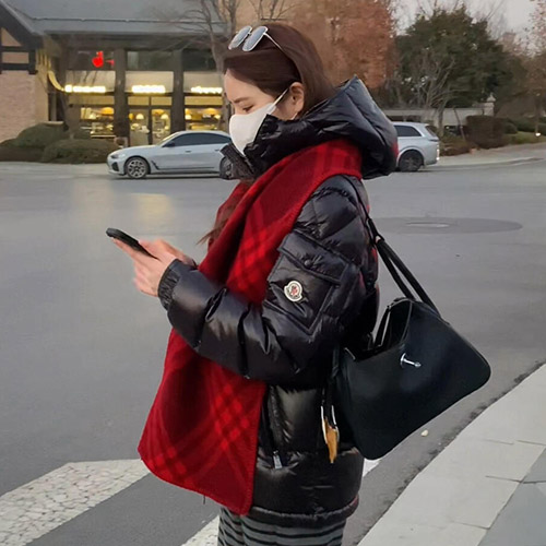 몽클레르 마야 쇼트 다운 자켓 블랙 남/녀공용 1A53600 - 24FW - Moncler Maya Short Down Jacket Black - 24FW