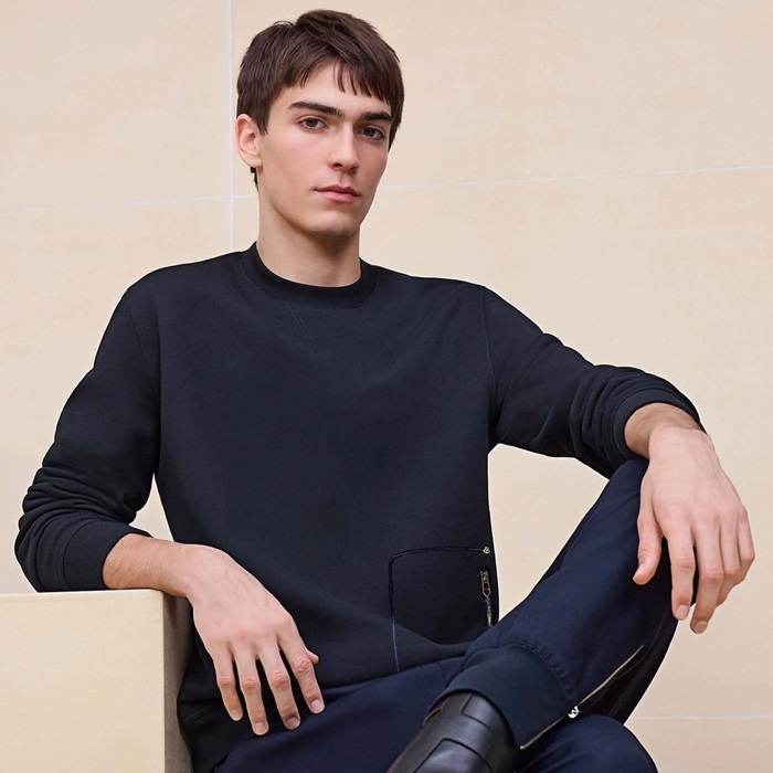 에르메스 남성 라운드 맨투맨 - Hermes Mens Round Tshirt - hec7646x