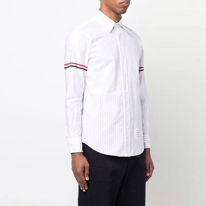 톰브라운 남성 클래식 셔츠 - Thom Browne Mens Dress Shirts - thc7446x