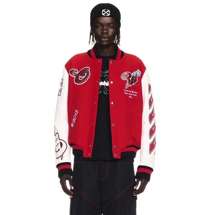 오프화이트 남성 봄버 자켓 - Off-white Mens Bomber Jacket - ofc7081x