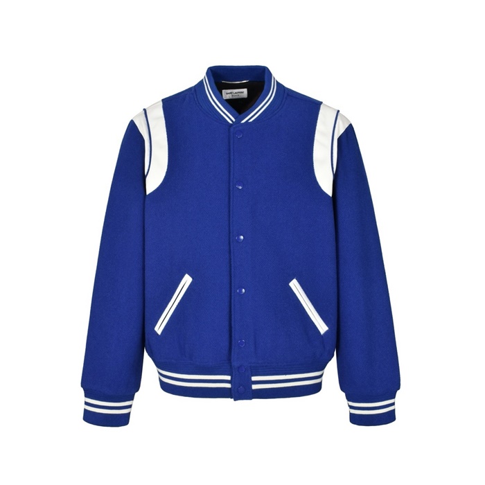 입생로랑 남성 봄버 자켓 - Saint Laurent Mens Bomber Jacket - ysc7291x