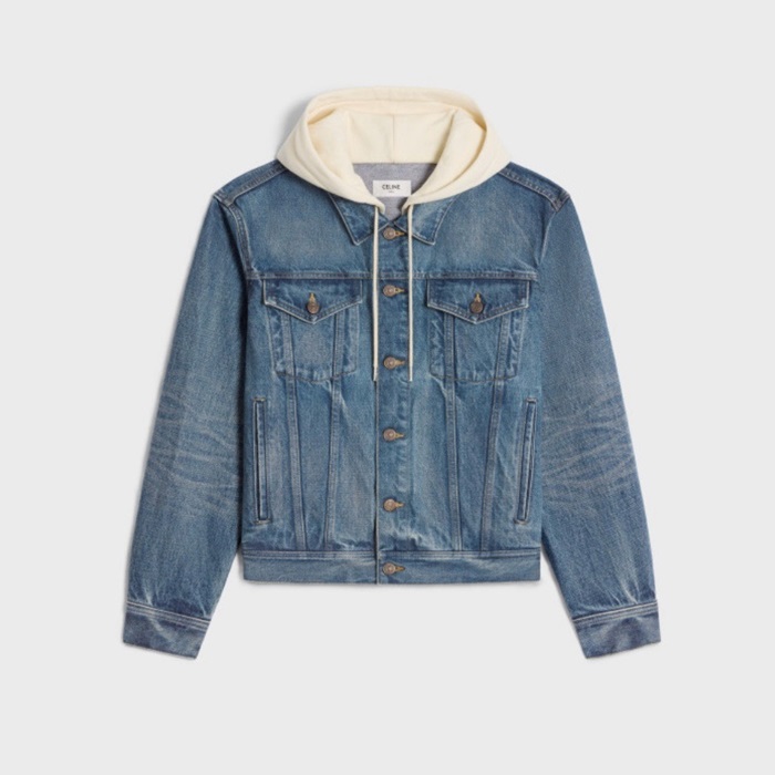 셀린느 남/녀 블루 자켓 - Celine Unisex Blue Jackets - cec7008x