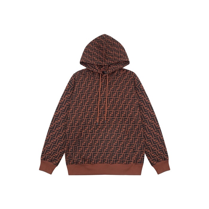 펜디 남성 FF 후드티 - Fendi Mens FF Hoodie - fec7315x