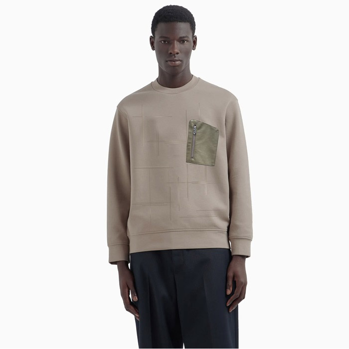 에르메스 남성 라운드 맨투맨 - Hermes Mens Round Tshirt - hec7801x