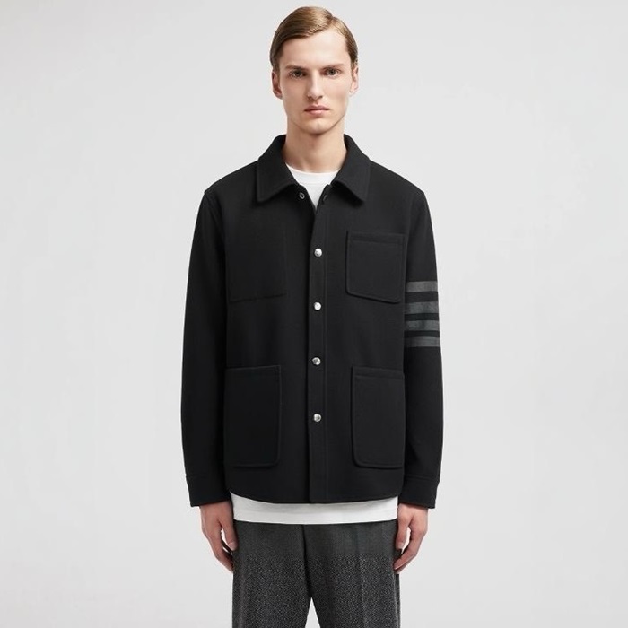 톰브라운 남성 클래식 아웃 웨어 - Thom Browne Mens Classic Out-wear - thc7853x