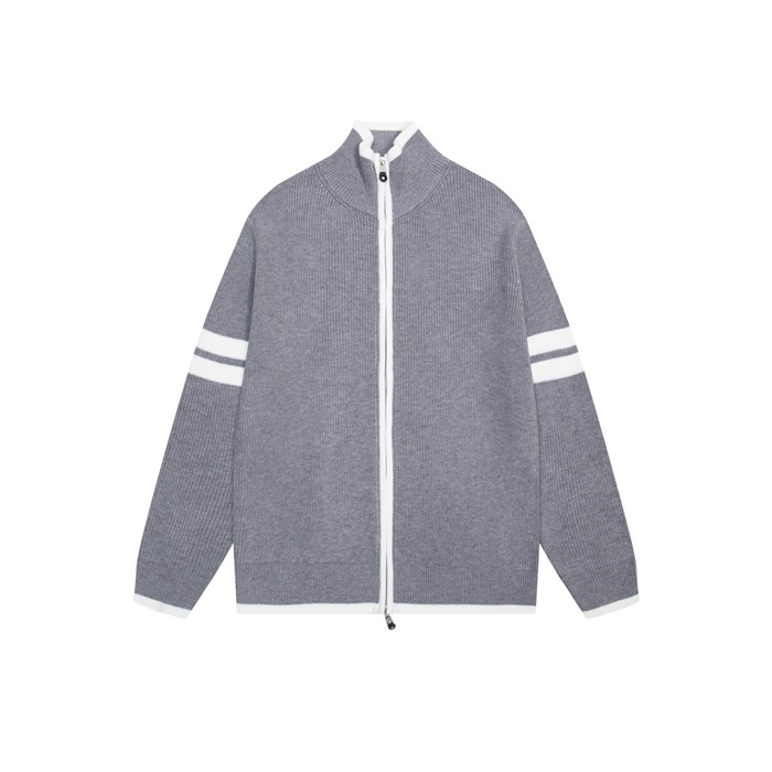 톰브라운 남성 집업 스웨터- Thom Browne Mens Zip-up Sweater - thc7264x