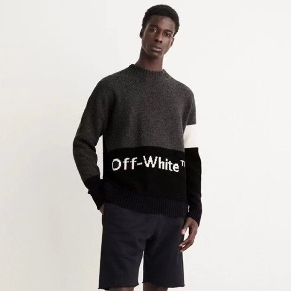 오프화이트 남성 라운드 니트 - Off-white Mens Round Knitwear - ofc7695x