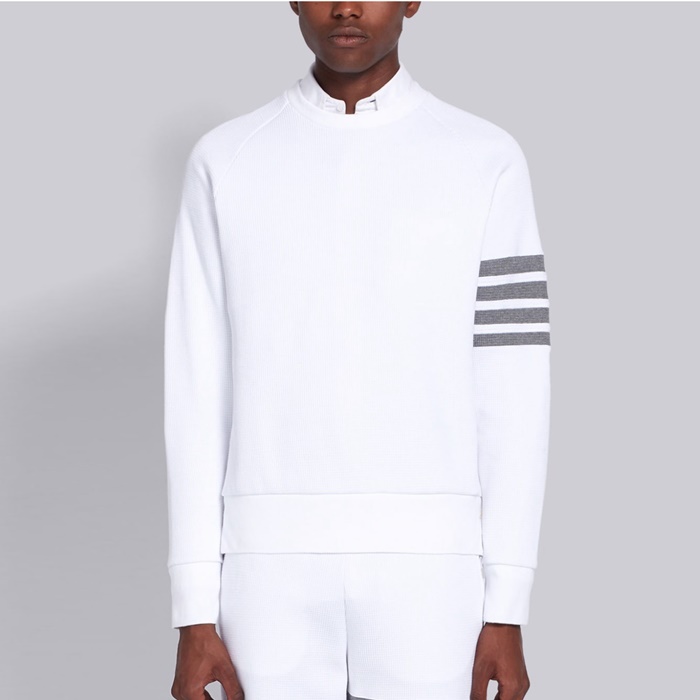 톰브라운 남성 라운드 맨투맨 - Thom Browne Mens Round Tshirts - thc7330x