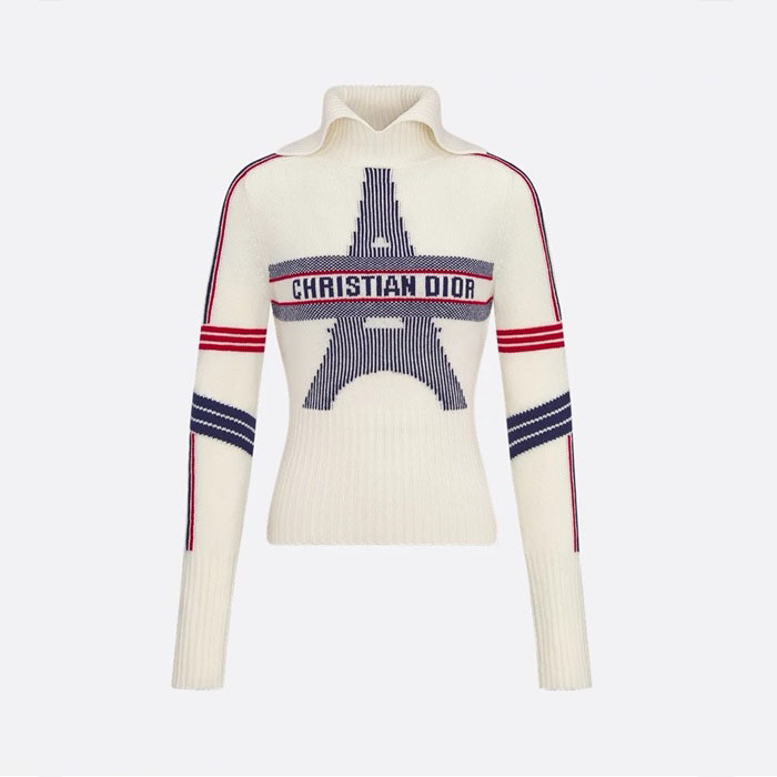 디올 여성 폴로 스웨터 - Dior Womens Polo Sweater - dic9799x