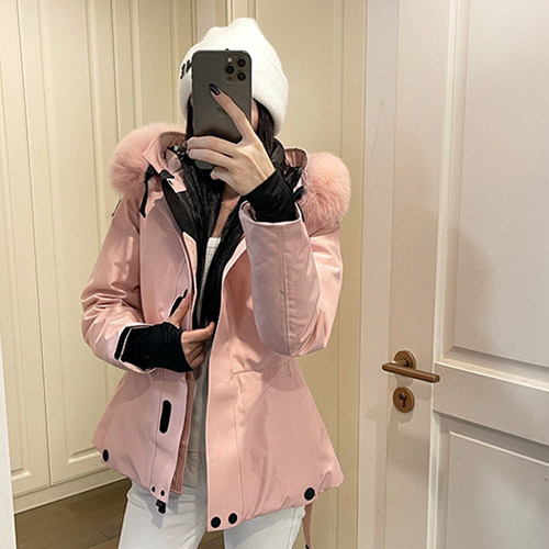몽클레어 그레노블 Laplance 라플랑스 스키 다운 패딩 핑크 J20981A