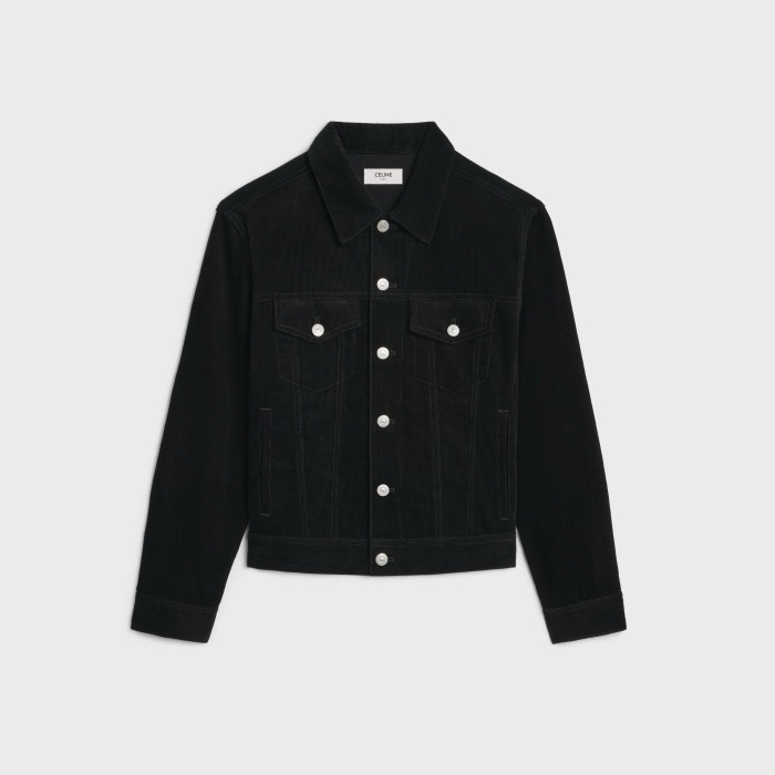 셀린느 남성 골덴 자켓 - Celine Mens Trucker Jacket - cec7034x