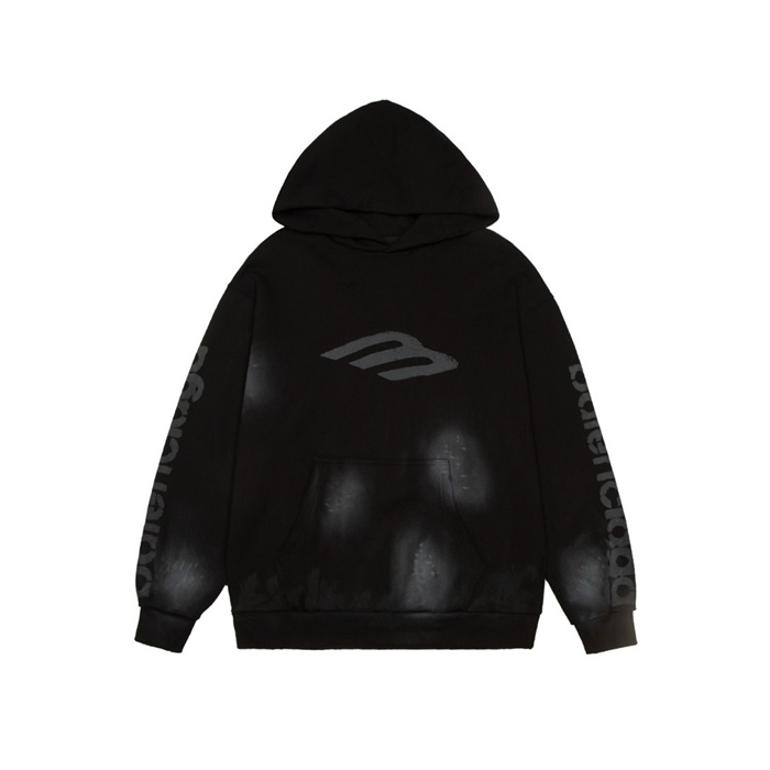 발렌시아가 남성 오버핏 후드티 - Balenciaga Mens Over Size Hoodie - bac7663x