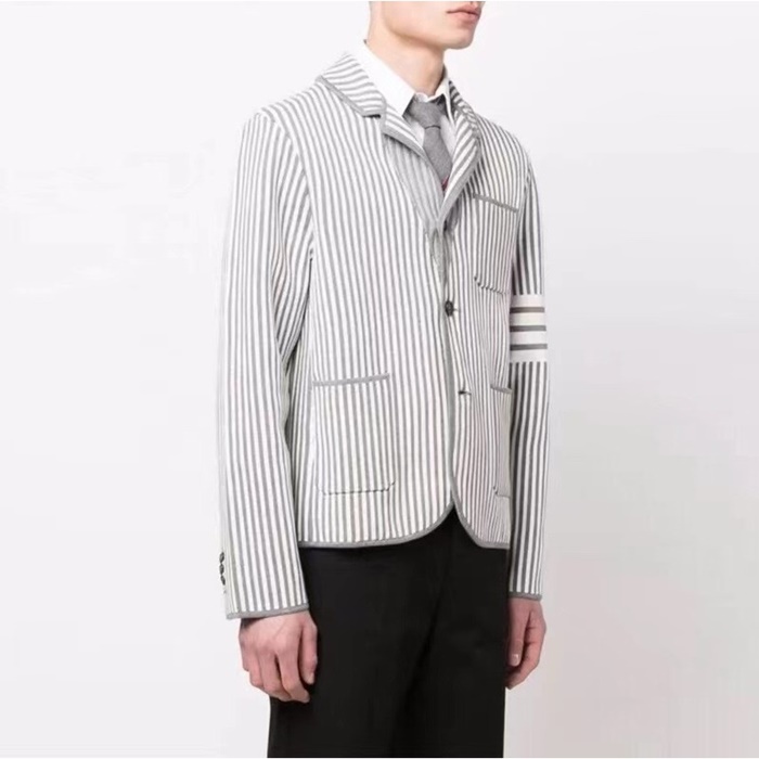 톰브라운 남성 스트랩 자켓 - Thom Browne Mens Strap Jackets - thc7373x
