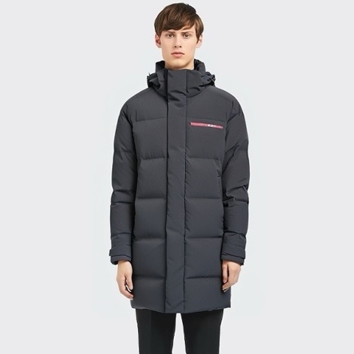 프라다 남성 롱 다운 패딩 - Prada Mens Down Padding - prc7637x
