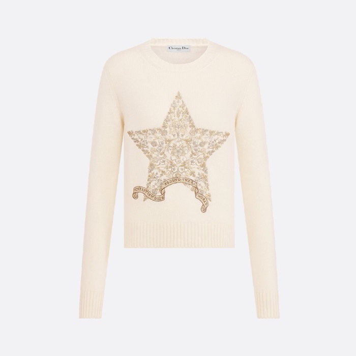 디올 여성 라운드 스웨터 - Dior Womens Round Sweater - dic9854x